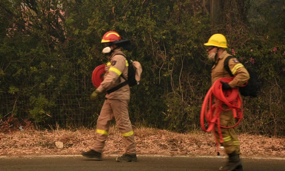 Φωτιά στην Αχαΐα: Οκτώ άνθρωποι νοσηλευτήκαν στο νοσοκομείο